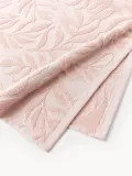 Westwing Collection Полотенце банное Leaf, гостевое полотенце XS, Ш 30 × Д 30 см, 2 шт., Светлый розовый — фото 5