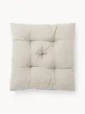 Westwing Collection Подушка на стул Oline уличная бежевая 40х40 см — фото 1