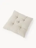 Westwing Collection Подушка на стул Oline уличная бежевая 40х40 см — фото 7