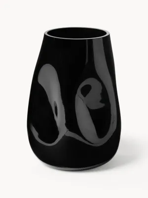 Westwing Collection Ваза Obsidian из выдувного стекла высотой 26 см