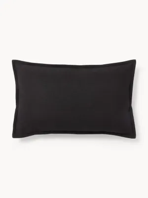 Westwing Collection Подушка декоративная Vicky, Ш 30 × Д 50 см, Чёрный