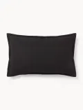 Westwing Collection Подушка декоративная Vicky, Ш 30 × Д 50 см, Чёрный — фото 1