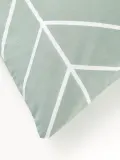 Westwing Collection Пододеяльник Mirja, Ш 135 × Д 200 см, Шалфейный зелёный — фото 6