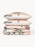 Westwing Collection Пододеяльник Blossom из хлопкового сатина, Ш 135 × Д 200 см, Светлый розовый — фото 8