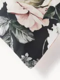 Westwing Collection Наволочка Blossom из хлопкового сатина, Ш 50 × Д 80 см, Антрацитовый — фото 4