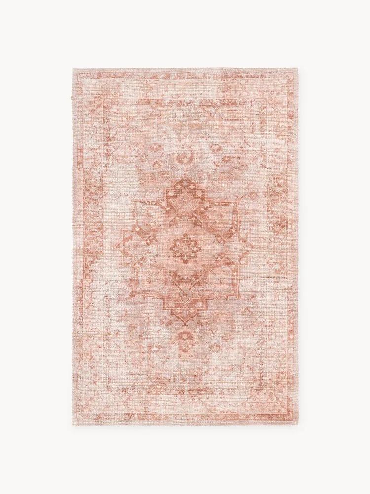 Westwing Collection Ковер Alisha из джута и полиэстера с коротким ворсом, 120 х 180 см, терракотовый