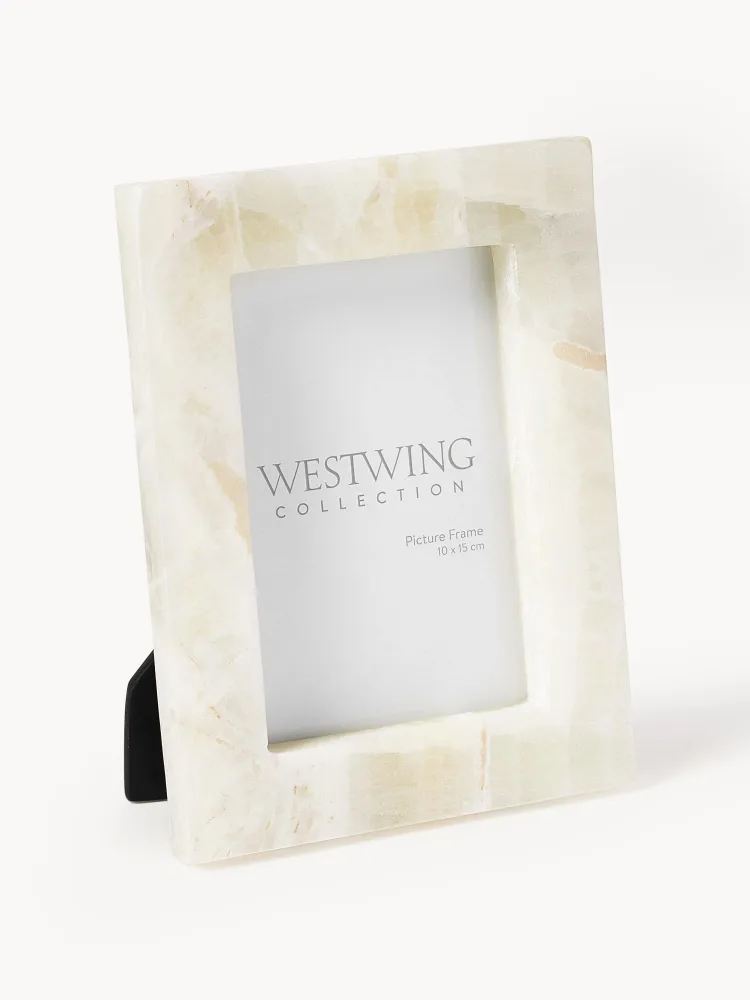 Westwing Collection Фоторамка Lugano из оникса, разные размеры