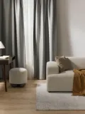 Westwing Collection Комплект штор блэкаут Asher светло-серый — фото 8