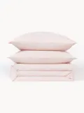 Westwing Collection Пододеяльник Airy льняной светло-розовый — фото 4
