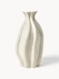 Westwing Collection Ваза Blom из керамики волнистой формы высотой 29 см — фото 5