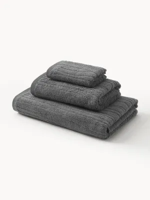 Westwing Collection Комплект банных полотенец Audrina в полоску