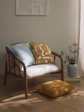 Westwing Collection Наволочка декоративная Vicky, Ш 50 × Д 50 см, Светлый синий — фото 5