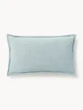 Westwing Collection Подушка декоративная Vicky, Ш 30 × Д 50 см, Светлый синий — фото 1