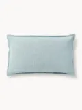 Westwing Collection Подушка декоративная Vicky, Ш 30 × Д 50 см, Светлый синий — фото 5