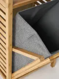 Westwing Collection Корзина для белья со стеллажом Kit, арт. S59485 — фото 4