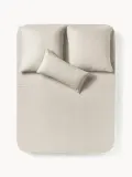 Westwing Collection Простыня льняная Airy, светло-бежевая — фото 8