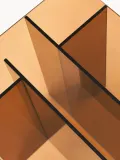 Westwing Collection Приставной столик Anouk из стекла, коричневый прозрачный — фото 4