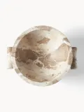 Westwing Collection Миска декоративная из мрамора Fossil, ширина 24 см — фото 4