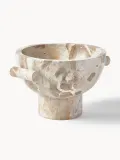 Westwing Collection Миска декоративная из мрамора Fossil, ширина 24 см — фото 6
