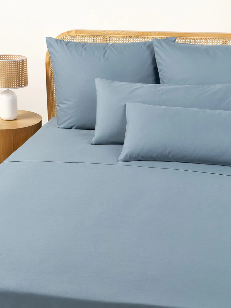 Westwing Collection Простыня Elsie из хлопковой перкали, 270х280 см