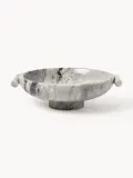 Westwing Collection Миска декоративная из мрамора Fossil, ширина 35 см, арт. S78513 — фото 2