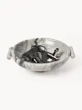 Westwing Collection Миска декоративная из мрамора Fossil, ширина 35 см, арт. S78513 — фото 4