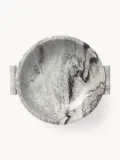 Westwing Collection Миска декоративная из мрамора Fossil, ширина 35 см, арт. S78513 — фото 5