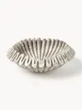 Westwing Collection Миска декоративная из мрамора Santorini, диаметр 31 см, Ø 31 × В 11 см, Коричневый мрамор — фото 1
