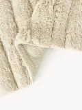 Westwing Collection Коврик для ванной Bailey пушистый, Ш 50 × Д 70 см, Приглушённый белый — фото 3