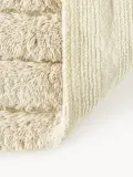 Westwing Collection Коврик для ванной Bailey пушистый, Ш 50 × Д 70 см, Приглушённый белый — фото 4