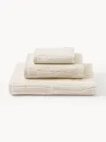 Westwing Collection Комплект банных полотенец Audrina, светло-бежевый — фото 2