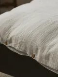 Westwing Collection Пододеяльник Saige из муслина, Ш 135 × Д 200 см, Светлый бежевый — фото 7