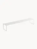 Yamazaki Обувница раздвижная Frame из стали с порошковой окраской, ширина 34-60 см, высота 10 см, белая — фото 3