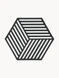 Zone Denmark Подкладка Hexagon из силикона, чёрная — фото 1