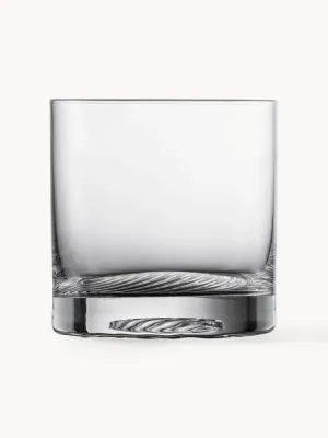 Zwiesel Glas Набор стаканов для виски Echo из хрустального стекла Tritan, 4 шт., 390 мл