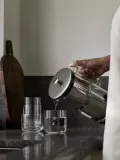 Фильтр-кувшин для воды Aarke Purifier из стекла и нержавеющей стали, объём 2,8 л, 21х25х14 см, серебристый — фото 6