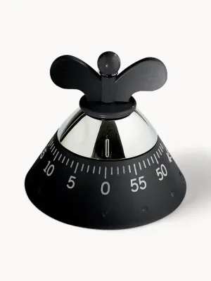 Alessi Таймер кухонный Happy, чёрный