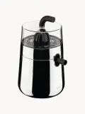 Соковыжималка для цитрусовых Alessi Toru электрическая из нержавеющей стали, 23х32х20 см, серебристая с чёрным — фото 7