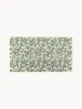 Коврик придверный William Morris с ботаническим узором, моющийся, из ПВХ, 40х70 см, шалфейно-зелёный — фото 1