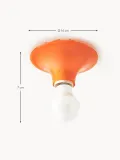 Artemide Потолочный светильник Teti из поликарбоната, оранжевый — фото 2