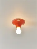Artemide Потолочный светильник Teti из поликарбоната, оранжевый — фото 4