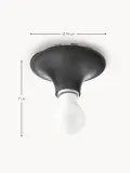 Artemide Потолочный светильник Teti из поликарбоната, черный — фото 2