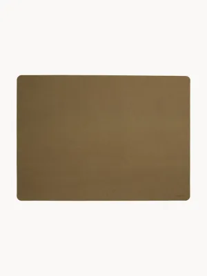 ASA SELECTION Салфетка под приборы из экокожи Pik, 46x33 см, коричневый, Ш 33 × Д 46 см, Коричневый