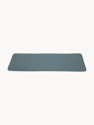 Aytm Подушка на скамью Curva из ткани букле, Ш 32 × Д 96 см, Серо-голубой