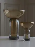 Aytm Ваза Torus из выдувного стекла высотой 20 см, Ø 15 × В 20 см, Ochrowy — фото 5