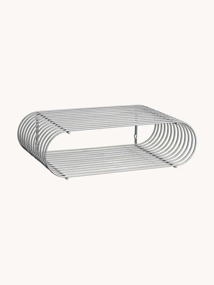 Aytm Полка настенная Curva из стали, 40х12 см