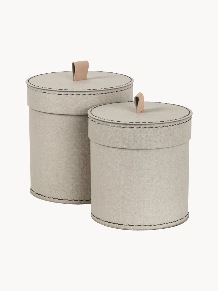 Bigso Box of Sweden Комплект коробок для хранения Leonore, 2 предмета, арт. G23768