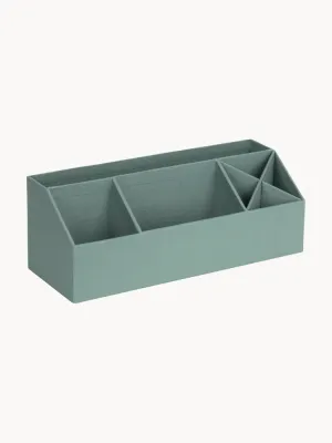 Bigso Box of Sweden Органайзер настольный Elisa на 7 отделений, ширина 33 см, Ш 33 × В 13 см, Бирюзовый