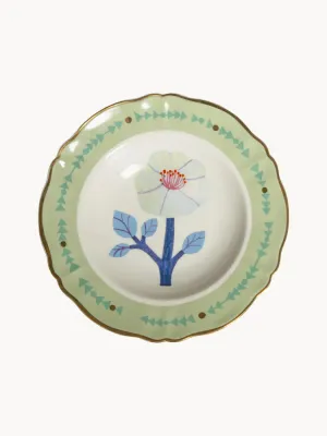 Bitossi Home Тарелка глубокая из фарфора Botanica ручной работы
