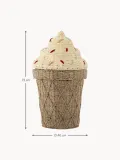 Bloomingville Mini Корзина для хранения Cillie с крышкой — фото 2